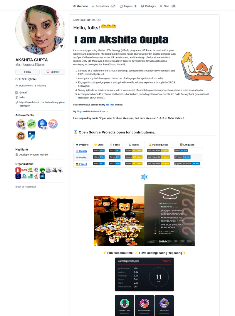 akshitagupta15june's GitHub profile screenshot