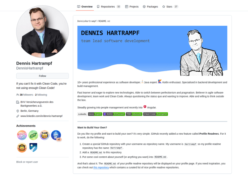 DennisHartrampf's GitHub profile screenshot