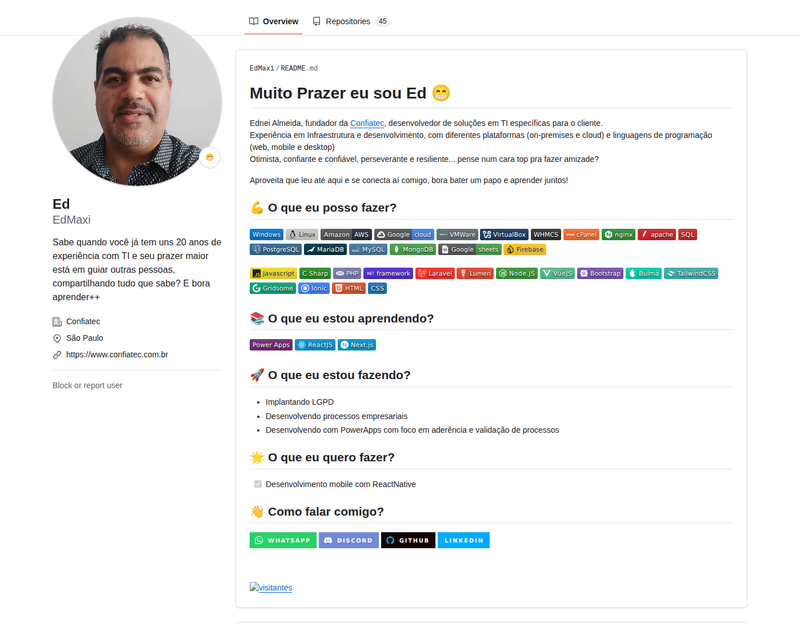 edmaxi's GitHub profile screenshot