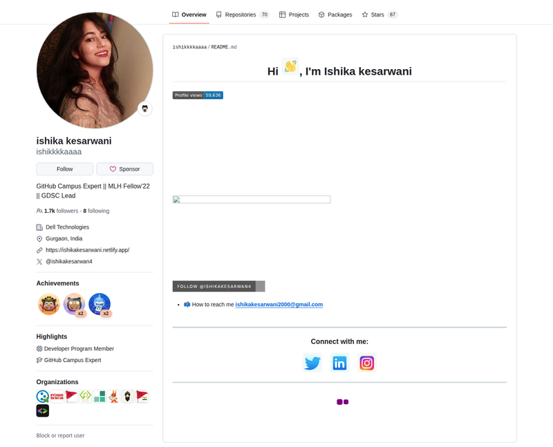 ishikkkkaaaa's GitHub profile screenshot