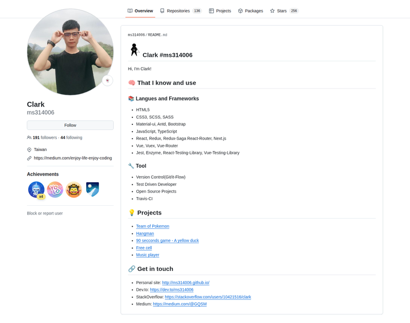 ms314006's GitHub profile screenshot