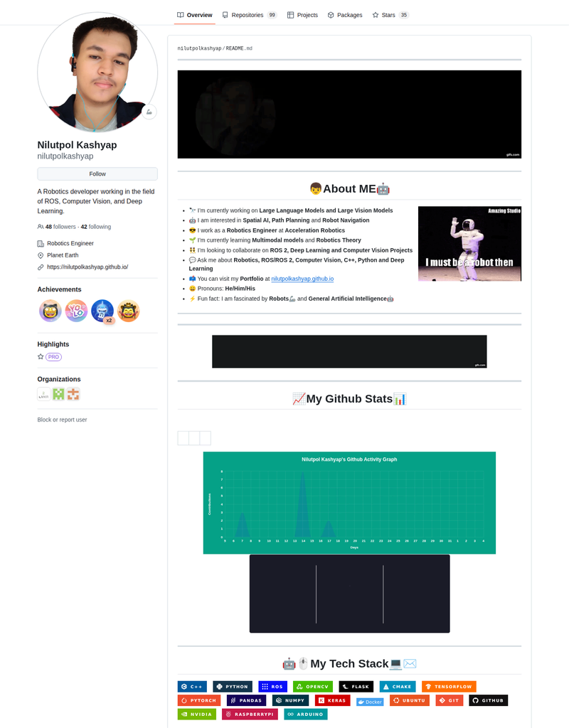 nilutpolkashyap's GitHub profile screenshot