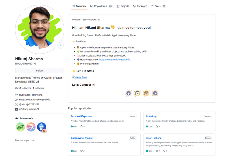nouveau-riche's GitHub profile screenshot