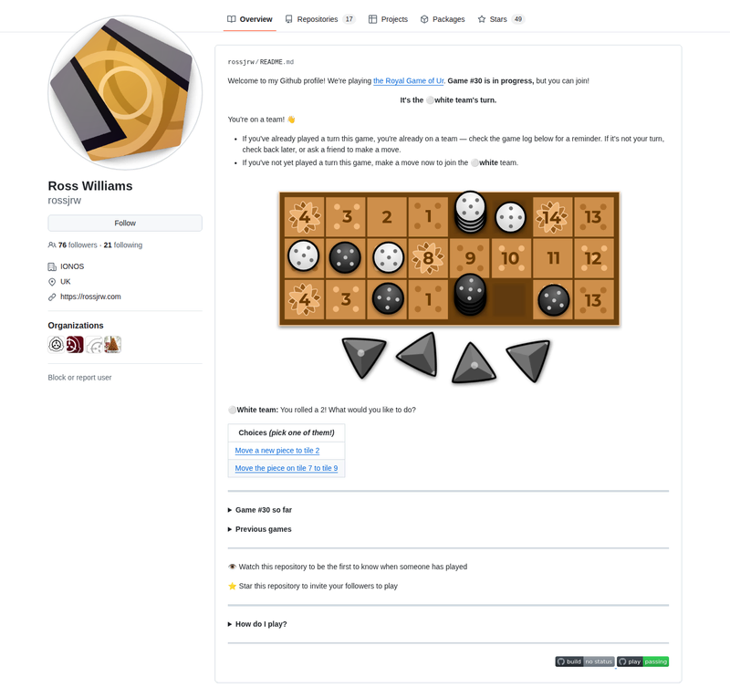 rossjrw's GitHub profile screenshot